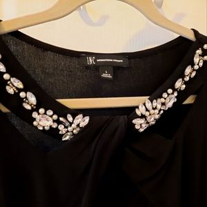 Elegant Embellished Ladies size Large Top